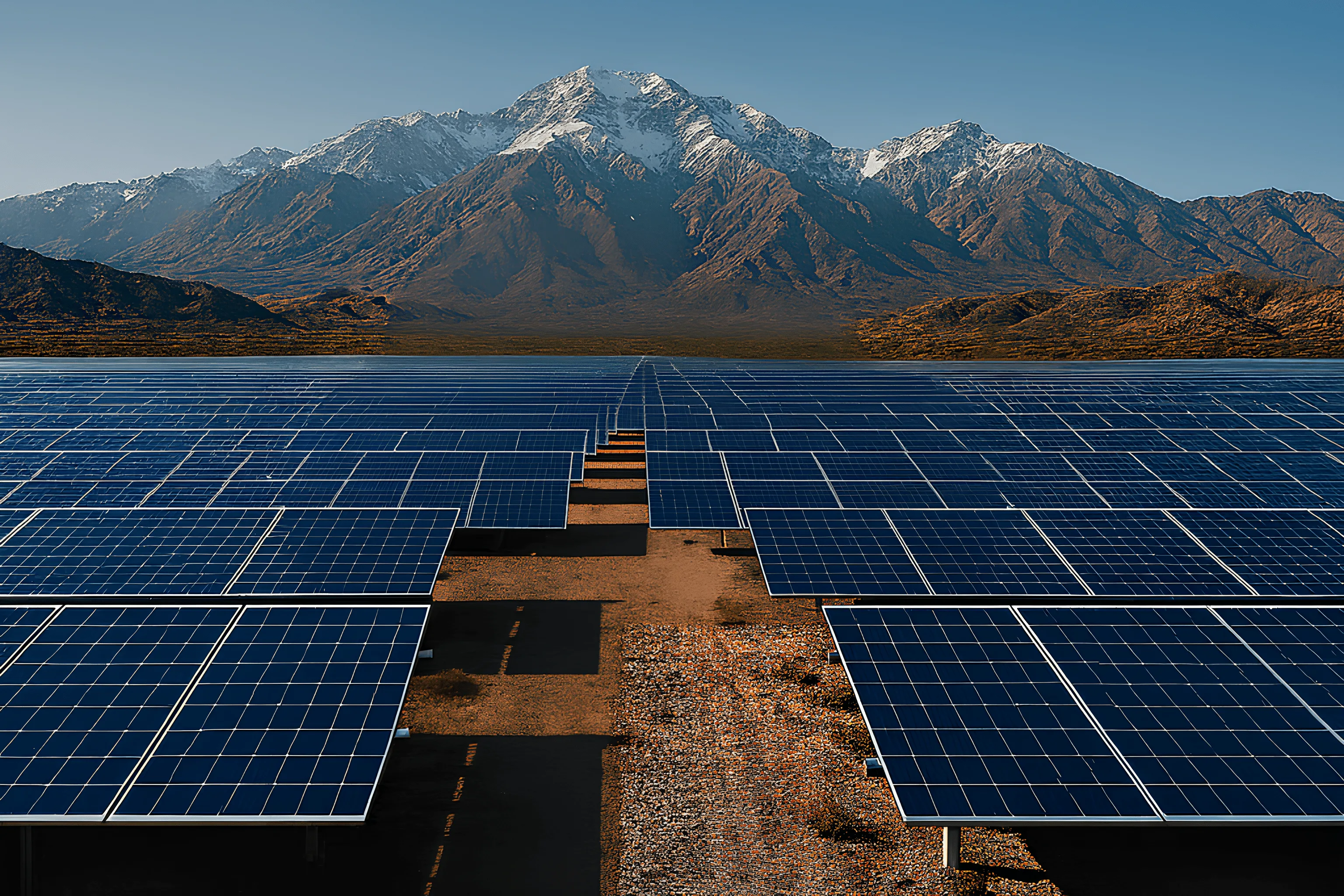 Solar panel installation